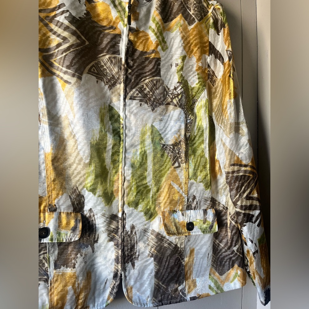 Alfred Dunner Multicolor Abstract Blazer - Picture 5 of 8